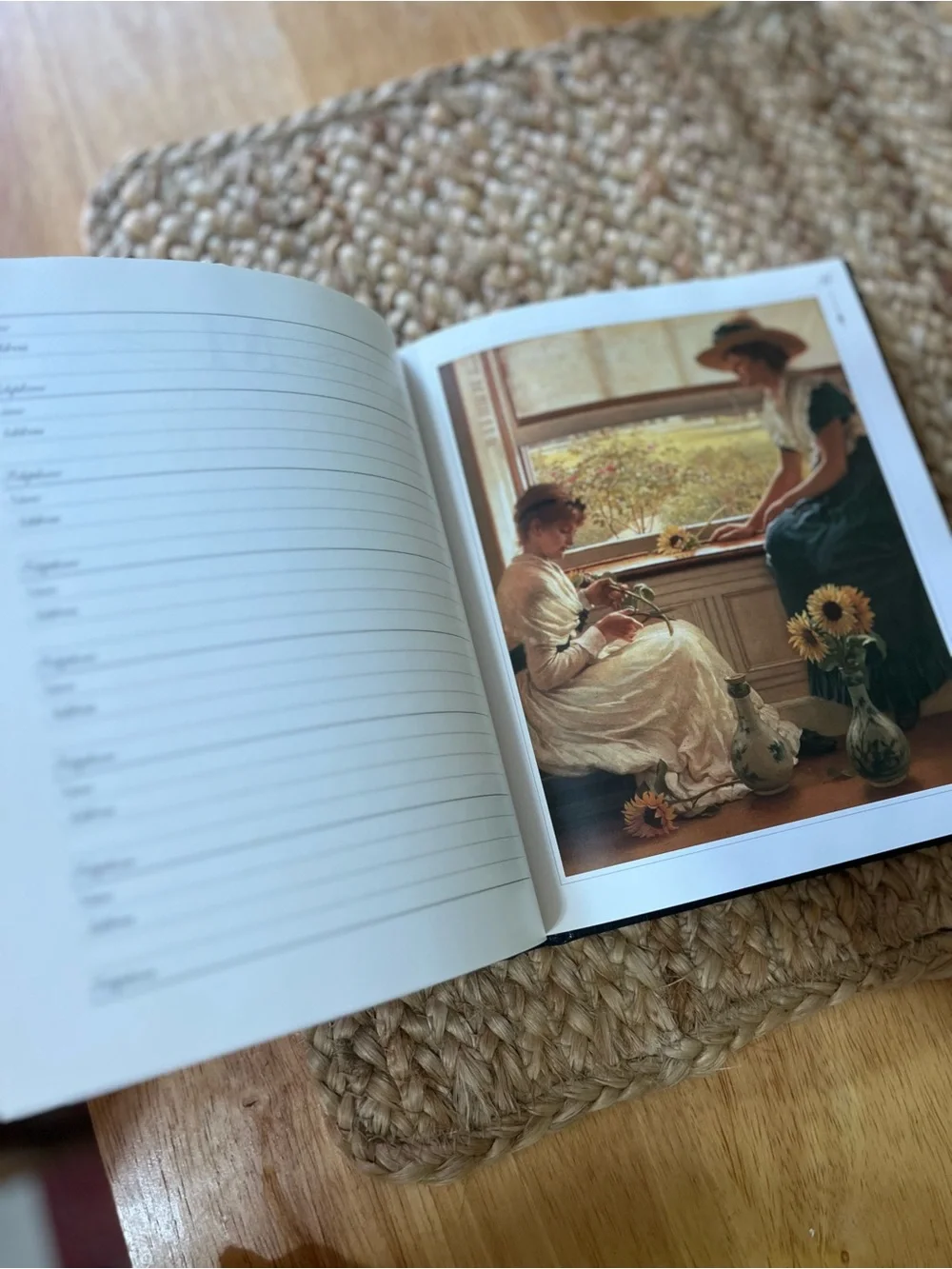 Penhaligon's Love Scented Address Book - Black & Red Tones